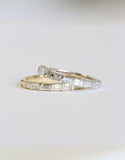 East-To-West Baguette Diamond Band | Large