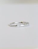 East-To-West Baguette Diamond Band | Large