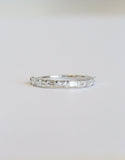 East-To-West Baguette Diamond Band | Large