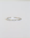 East-To-West Baguette Diamond Band | Small