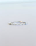 Marquise Diamond Single Prong Band | Small