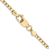 Solid Box Chain Necklace | 2.5mm