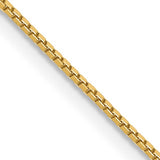 Solid Box Chain Bracelet | 1mm