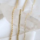 Solid Miami Cuban Link Chain Necklace | 5mm