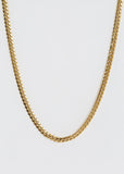 Solid Miami Cuban Link Chain Necklace | 5mm