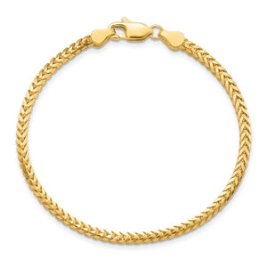 Solid Franco Chain Bracelet | 2.5mm