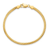 Solid Franco Chain Bracelet | 2.5mm