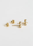 Diamond Trio Stud Earrings | Large