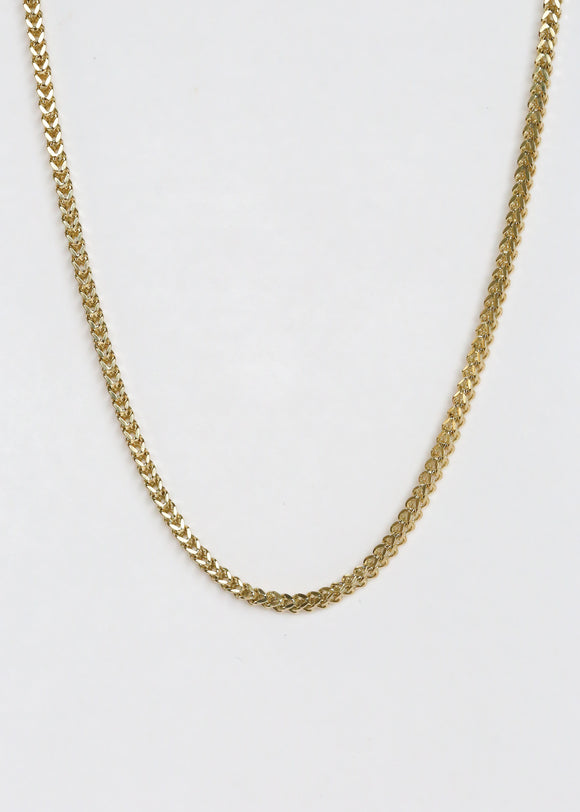 Solid Franco Chain Necklace | 2.5mm