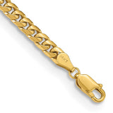 Solid Miami Cuban Link Chain Bracelet | 4.3mm