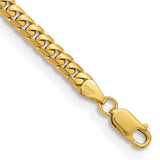 Solid Miami Cuban Link Chain Bracelet | 5mm