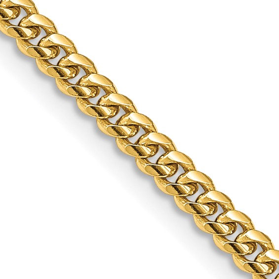 Solid Miami Cuban Link Necklace | 3.5mm