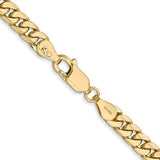 Solid Miami Cuban Link Chain Necklace | 4.3mm