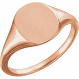 Oval Signet Ring | Ladies