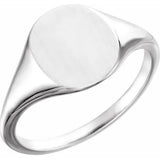 Oval Signet Ring | Ladies